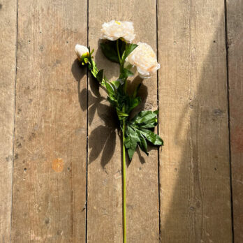 Artificial Peony Spray | 76cm