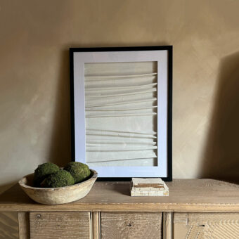 Framed Canvas Folds Artwork 2
