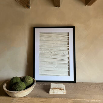 Framed Canvas Folds Artwork 1