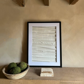 Framed Canvas Folds Artwork 1