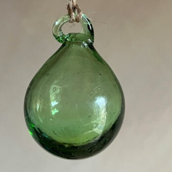 Hand blown Small Bauble | Green