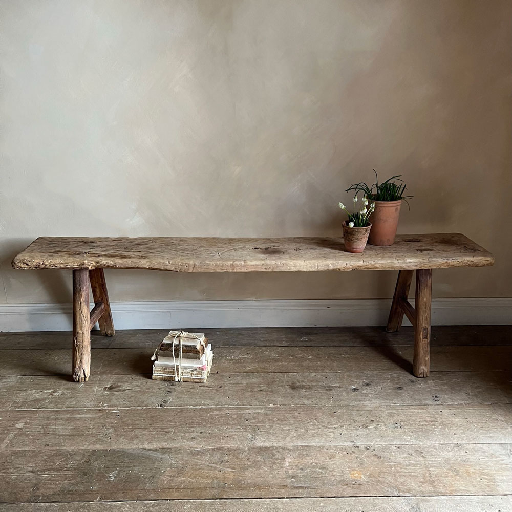 Antique rustic bench | Alston