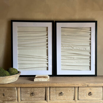 Framed Canvas Folds Artwork 1 & 2