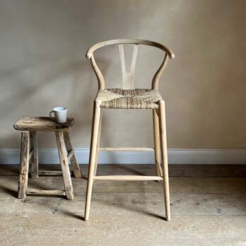 Rush Seat Bar Stool | Bar Chair
