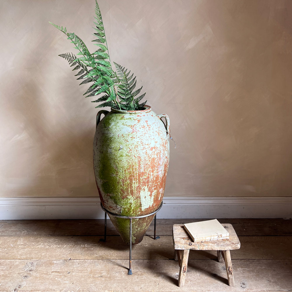 Large Antique Mediterranean Urn | Athena