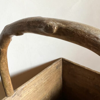 Vintage large wooden trug | Elena