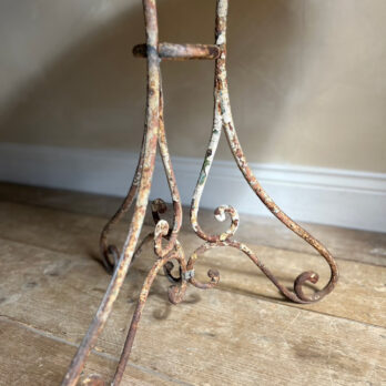 Antique marble garden table