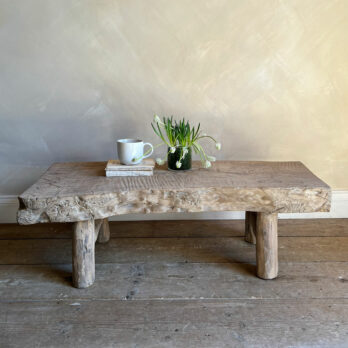 Rustic Wood Coffee Table | Rosemary