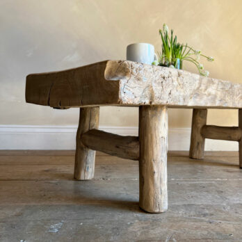 Rustic Wood Coffee Table | Rosemary