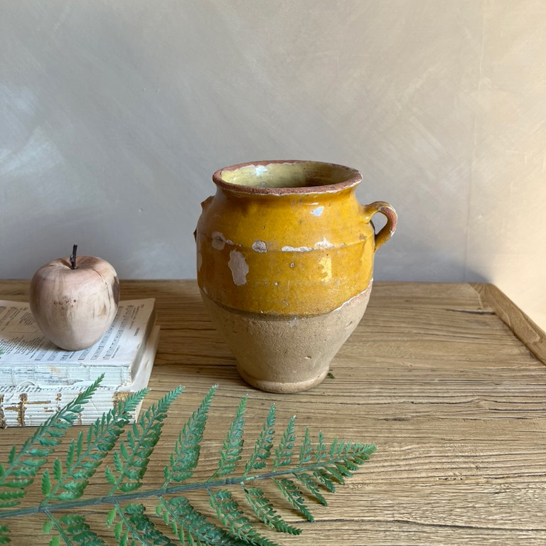 Antique french confit Pot | Sabine