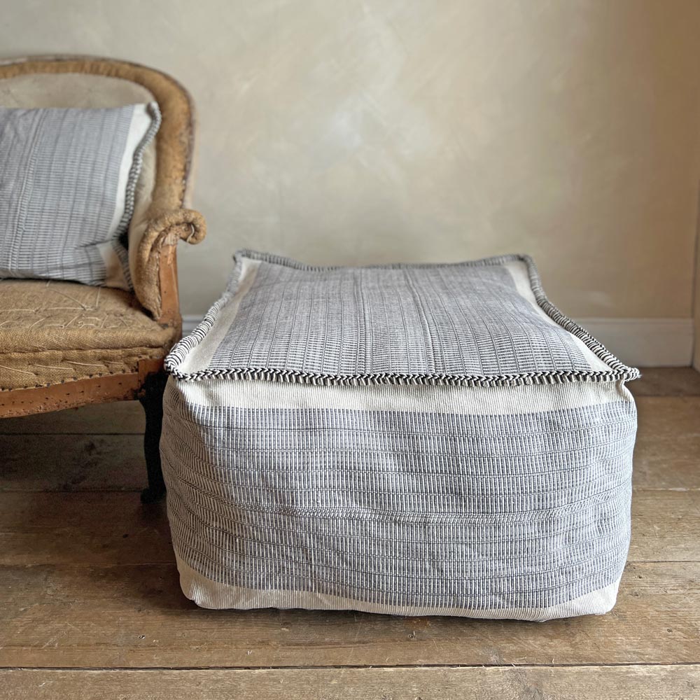 Hand woven Pouf | Afghanistan collective