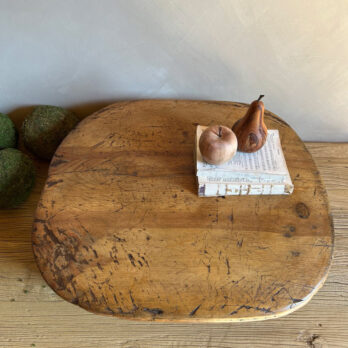 Vintage rustic tray stool | Basile