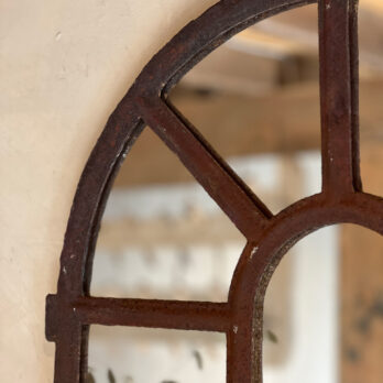 Antique iron window mirror | Bentley