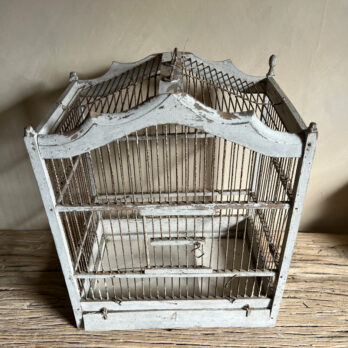 Vintage French bird cage
