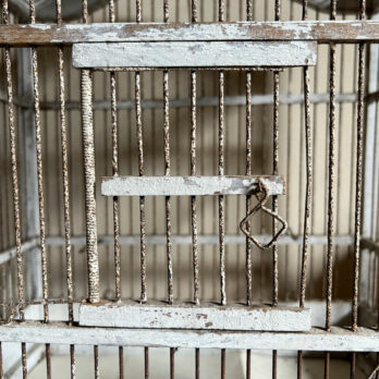Vintage French bird cage