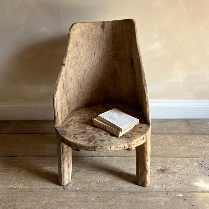 Antique Indian primitive chair