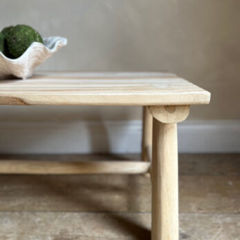 Rustic Wood Garden Coffee Table