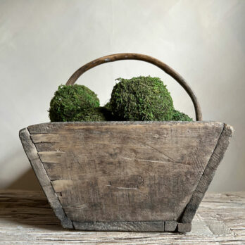 Vintage small wooden trug | Giada