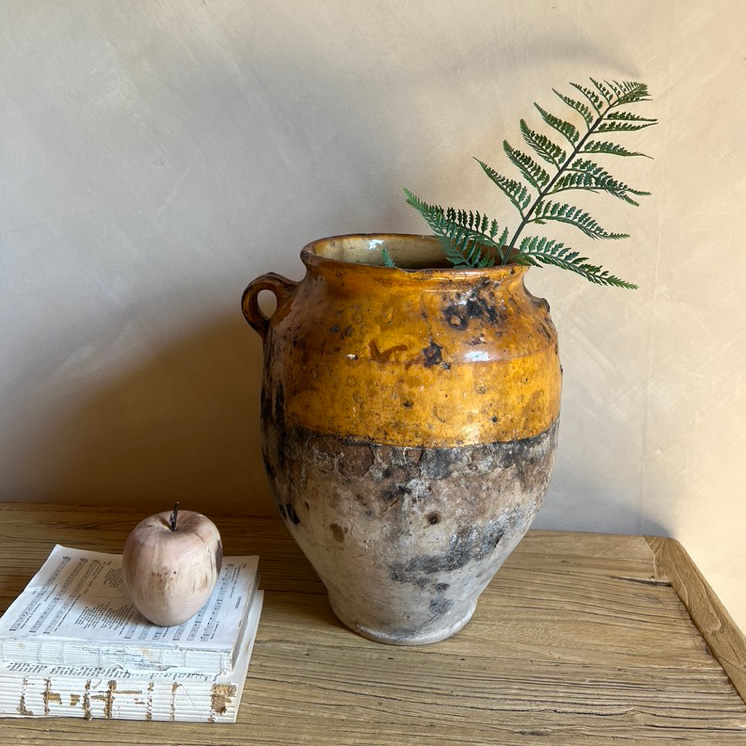 Antique french confit Pot | Ines