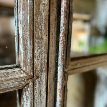 Antique tall oak mirrors | Zellie