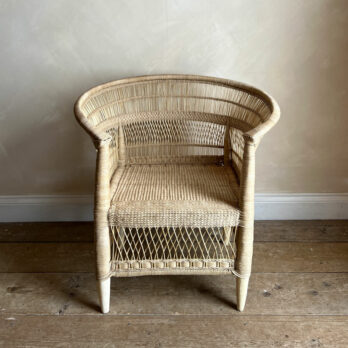 Hand woven rattan chair