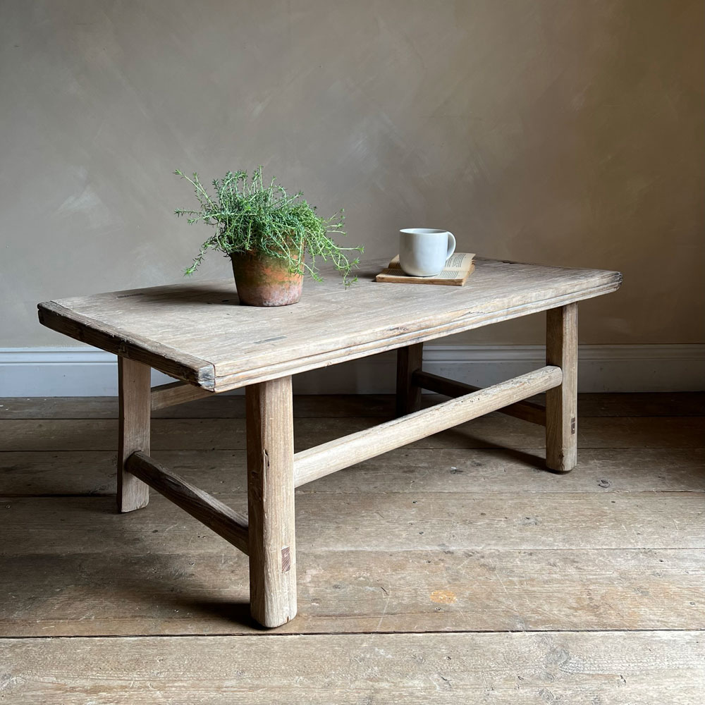 Antique rustic coffee table | Reuben