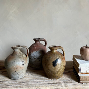 Antique French Earthenware Jug | Small