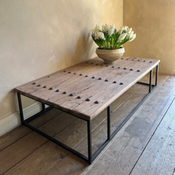 Antique door coffee table | Theodore