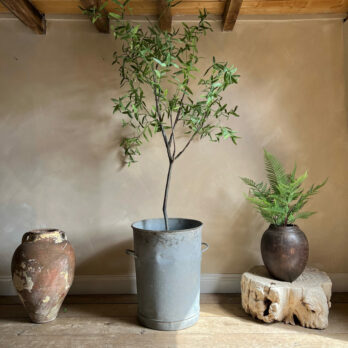 Vintage round tree planter