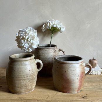 Antique French Earthenware Vase