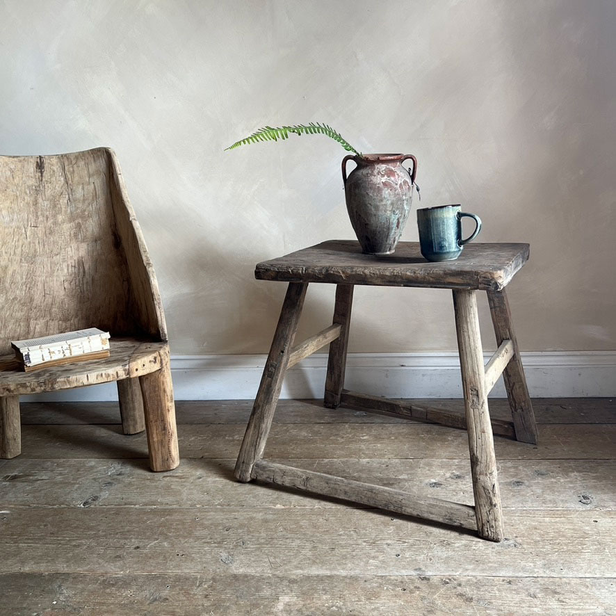 Small Antique Side Table | Mayfield