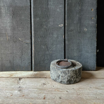 Stone weight door stopper