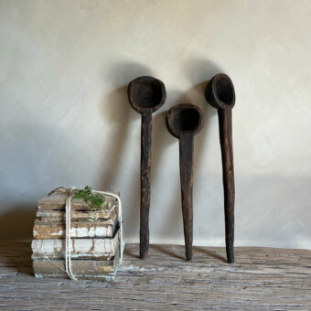 Antique wooden spoon | XL