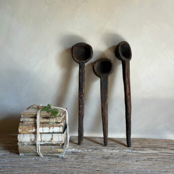 Antique wooden spoon | XL