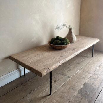 Rustic reclaimed coffee table | Poppy
