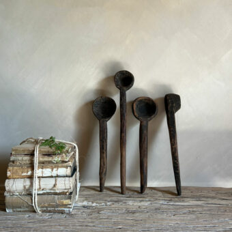 Antique wooden spoon | L