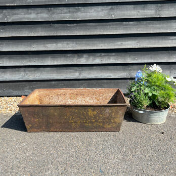 Antique Cast Iron foundry trough