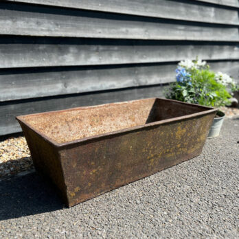 Antique Cast Iron foundry trough
