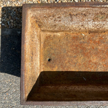 Antique Cast Iron foundry trough