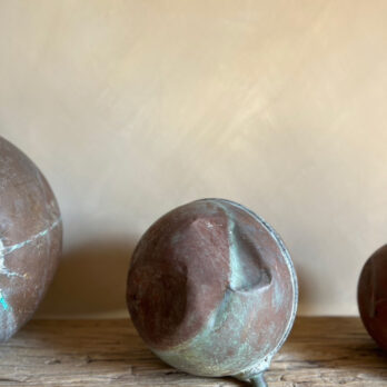 Decorative Copper Ball Set
