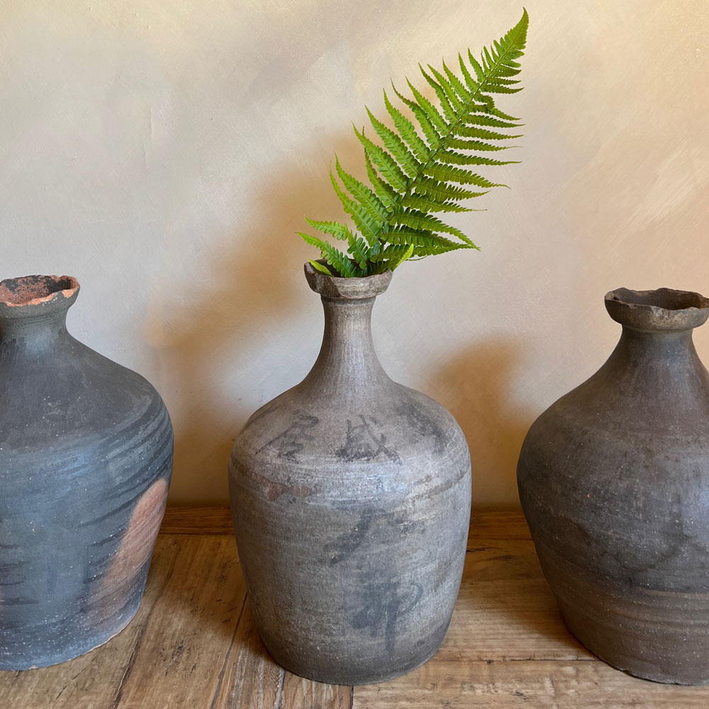 Antique Rice Wine Urn M H