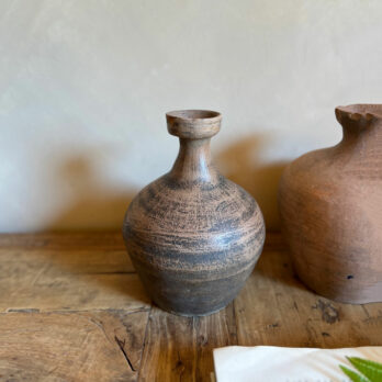 Antique Rice Wine Urn Terracotta A