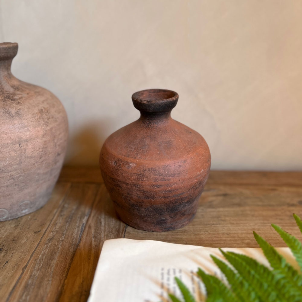 Antique Rice Wine Urn Terracotta C