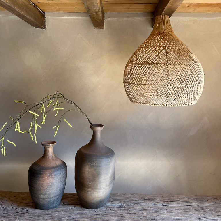 Woven Rattan Pendant Shade Medium