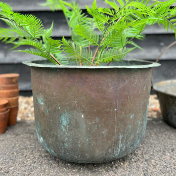 Vintage Copper Planter Pot