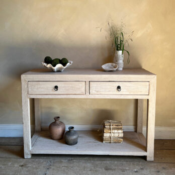 Fawley Elm Console Table