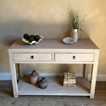 Fawley Elm Console Table