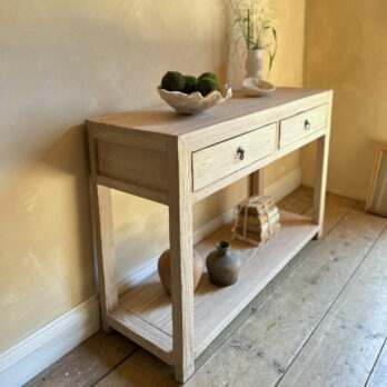 Fawley Elm Console Table