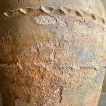 Antique Mediterranean Urn Fleur