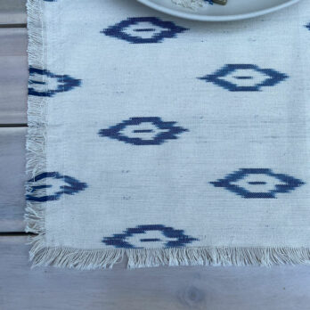 Ikat cotton placemat / napkin
